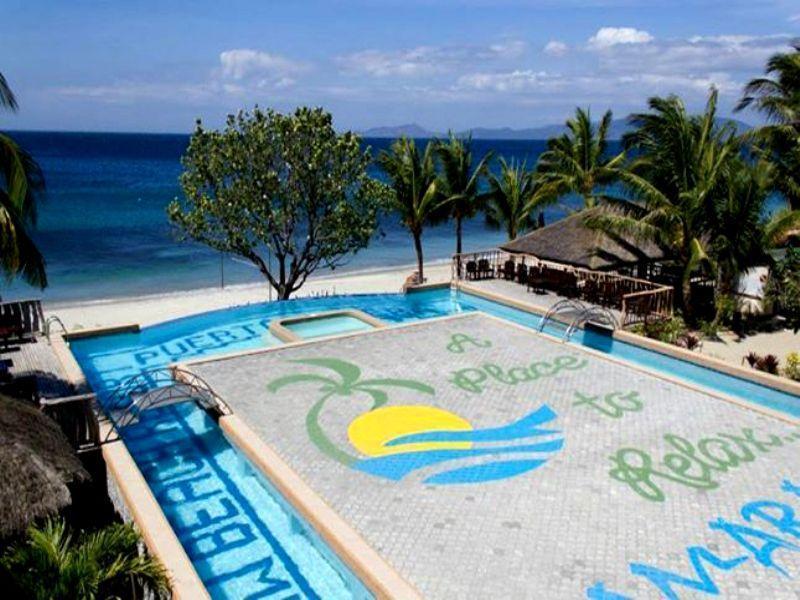 Tamaraw Beach Resort Puerto Galera Bagian luar foto